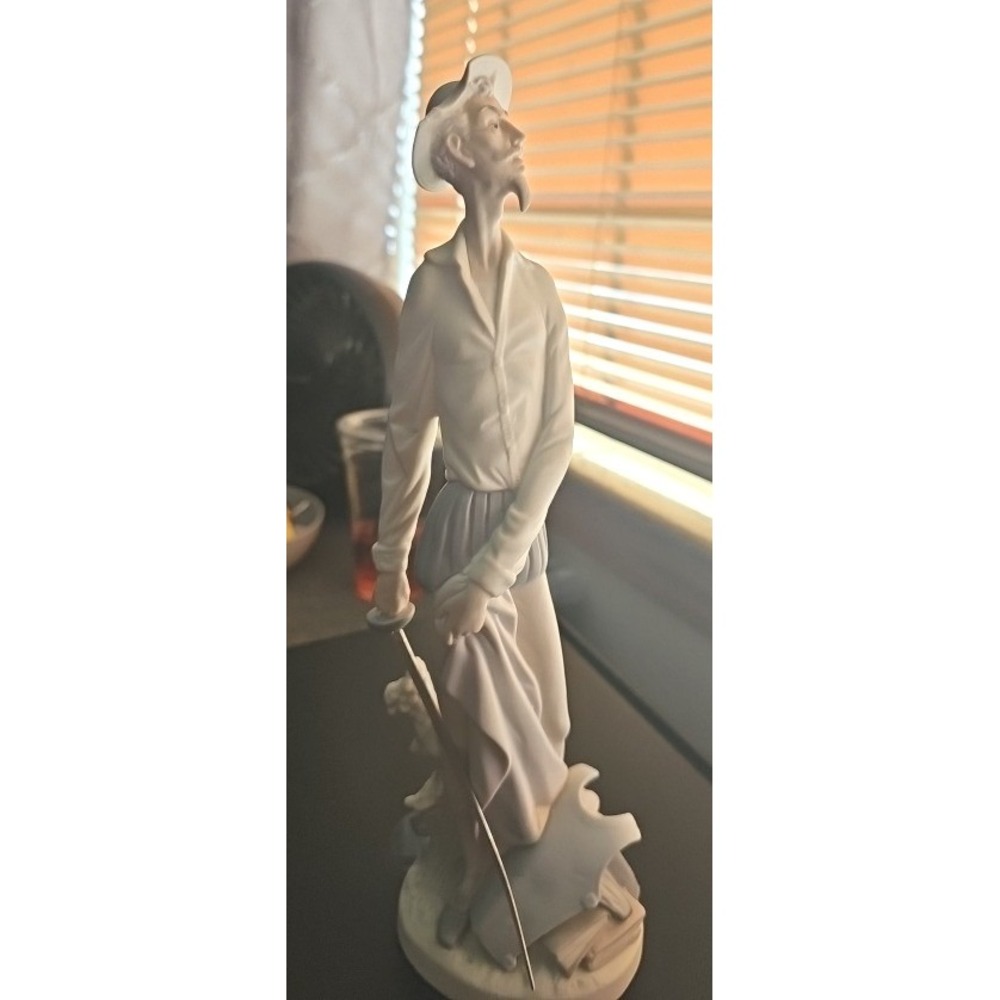 Lladro Don Quixote Standing Figurine 1030 Matte Porcelain Spain Salvador Furio